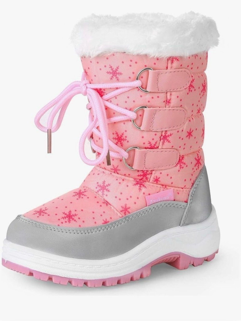 New Apakowa Kid's  Cold Weather Snow Boot, size 26, US 8.5
